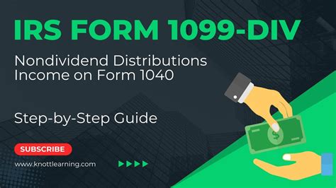 nondividend distributions 1099 div